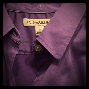 Banana Republic women non iron shirt. GC